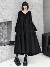 Luxury Oversized Avant-Garde Maxi Dress – Casual Designer Wear